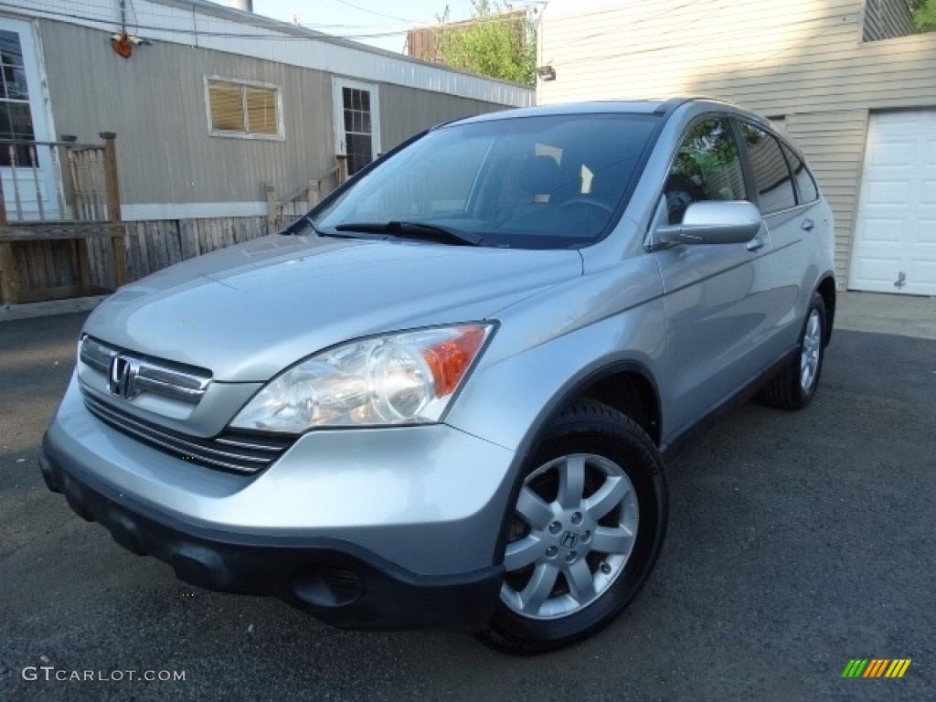 2009 CR-V EX-L 4WD - Glacier Blue Metallic / Gray photo #1