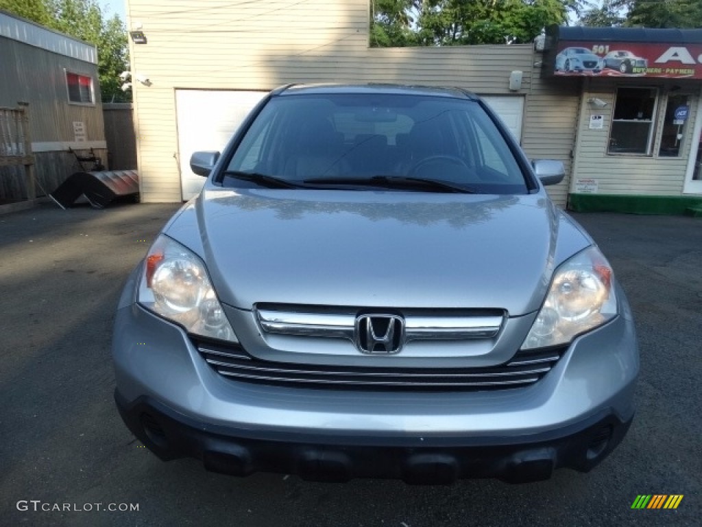 2009 CR-V EX-L 4WD - Glacier Blue Metallic / Gray photo #2