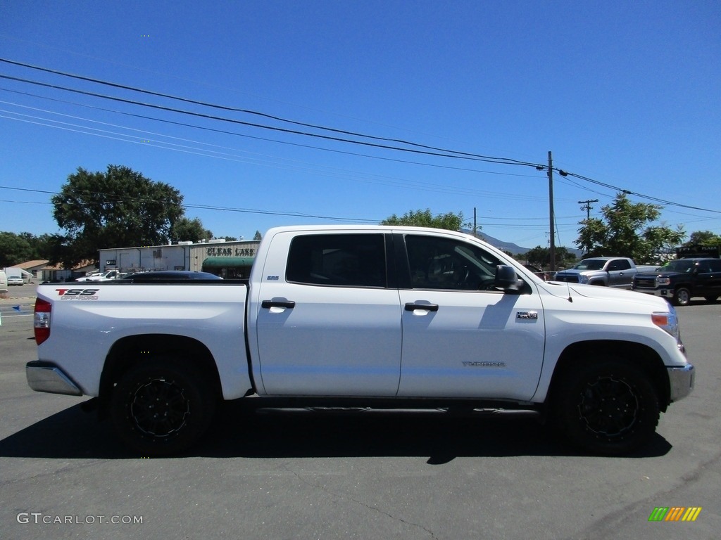 2015 Tundra SR5 CrewMax 4x4 - Super White / Graphite photo #7