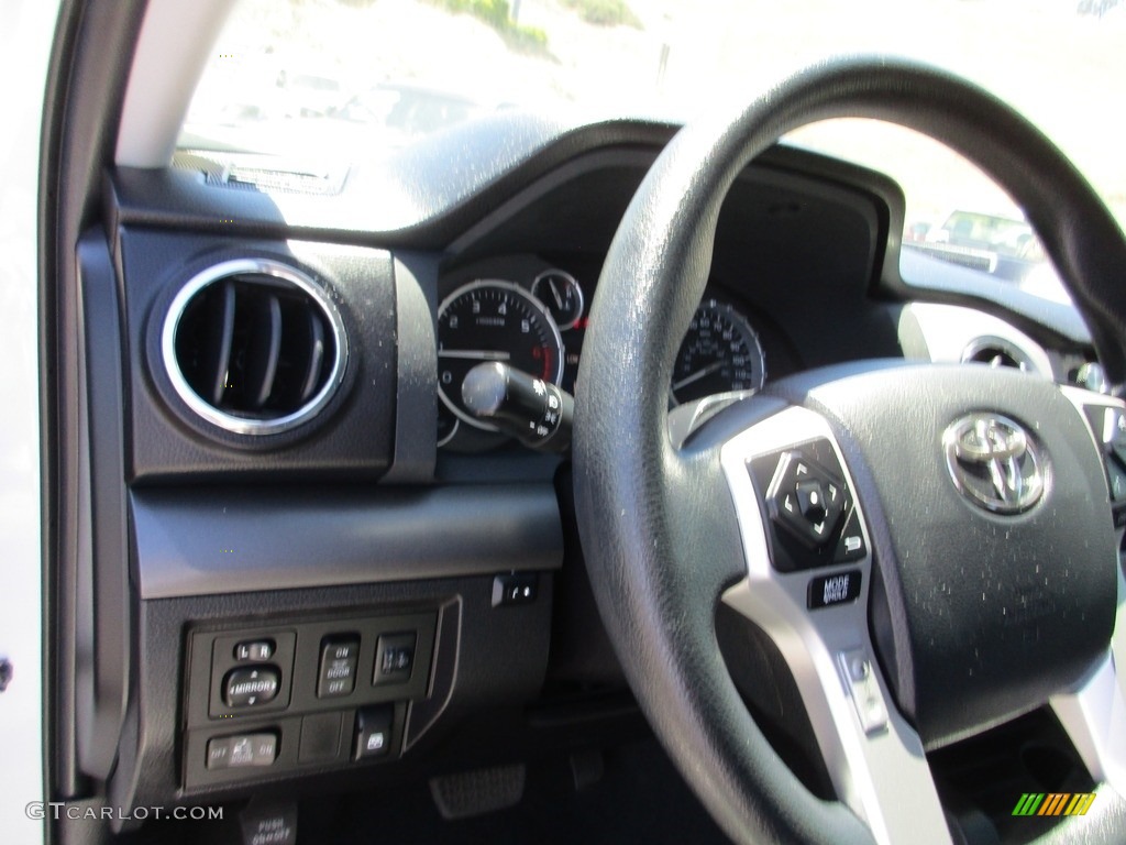 2015 Tundra SR5 CrewMax 4x4 - Super White / Graphite photo #10