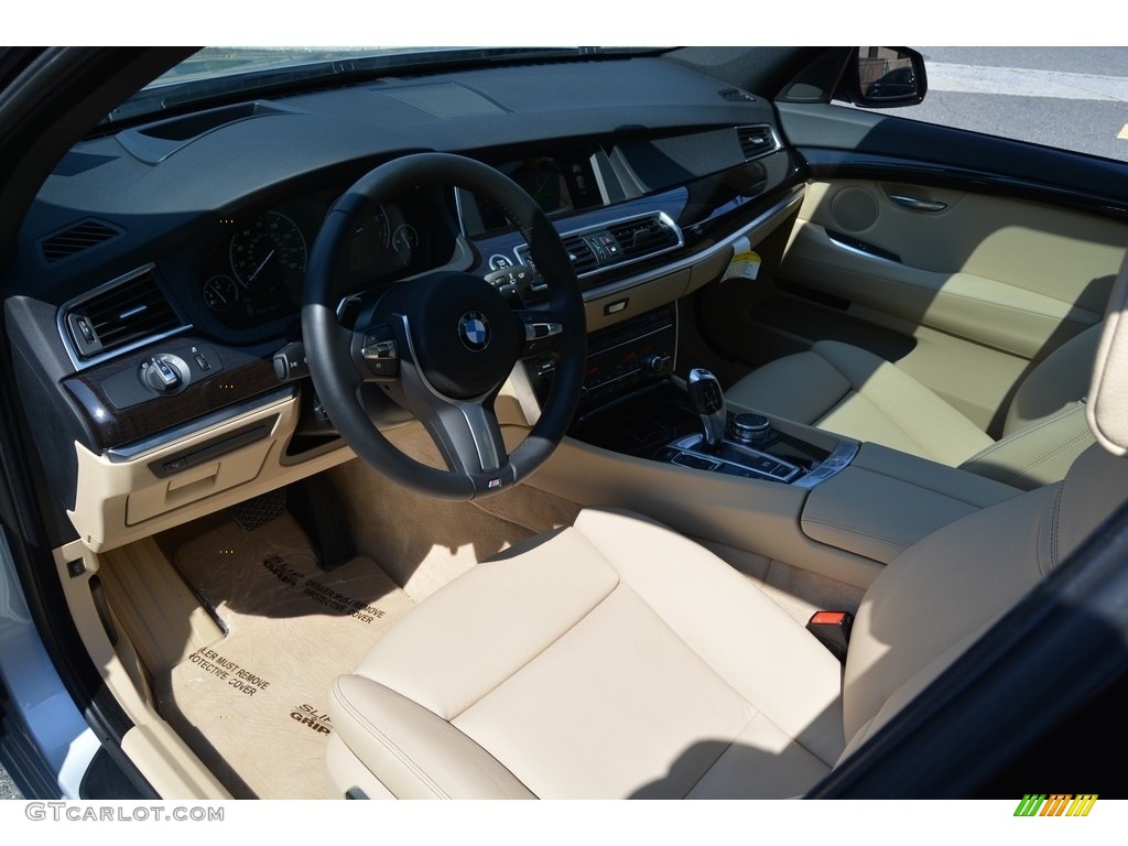 2016 5 Series 535i xDrive Gran Turismo - Glacier Silver Metallic / Venetian Beige/Black photo #10