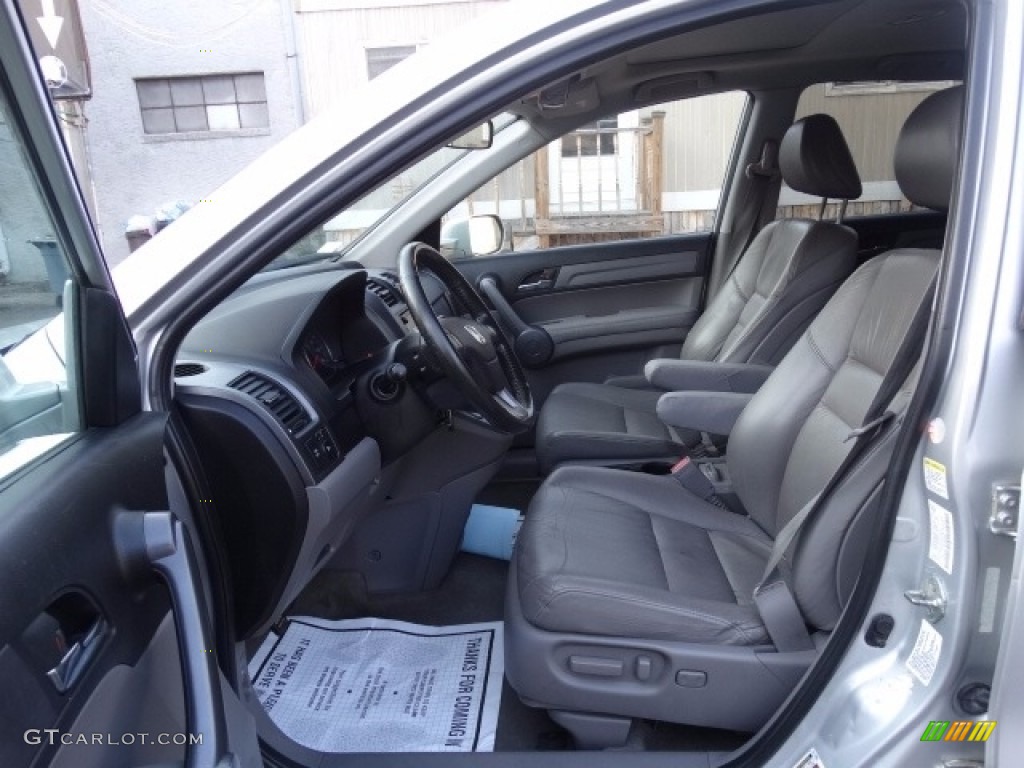 2009 CR-V EX-L 4WD - Glacier Blue Metallic / Gray photo #10