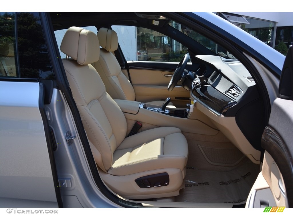 2016 5 Series 535i xDrive Gran Turismo - Glacier Silver Metallic / Venetian Beige/Black photo #27
