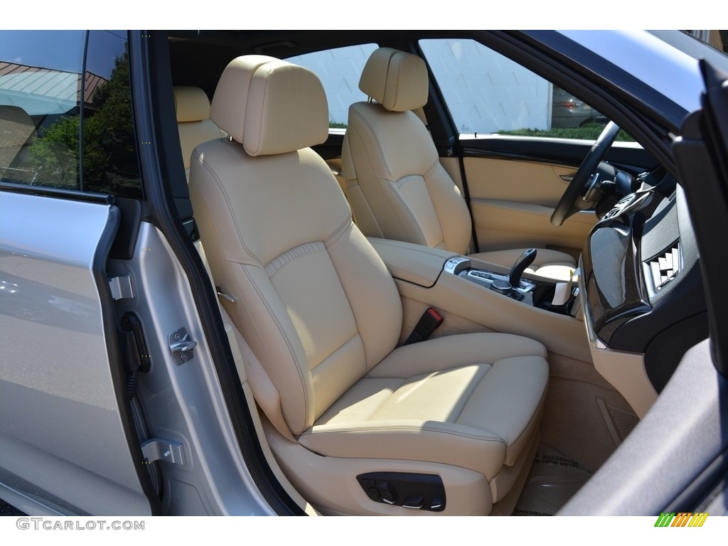 2016 5 Series 535i xDrive Gran Turismo - Glacier Silver Metallic / Venetian Beige/Black photo #28
