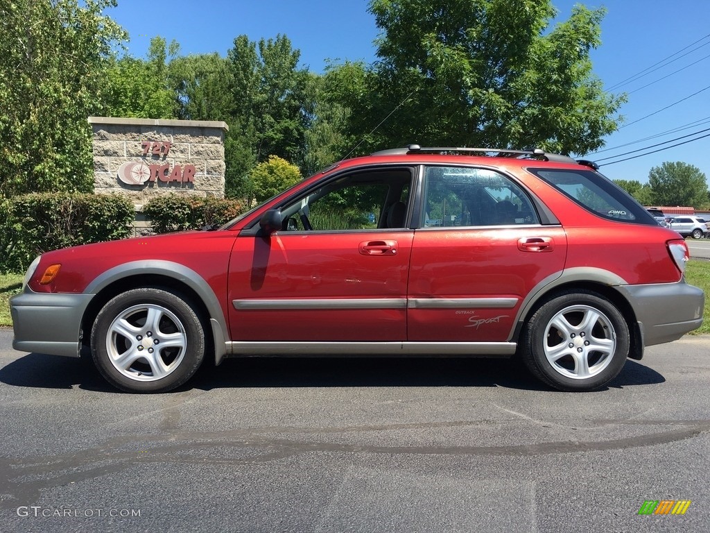 Sedona Red Pearl Subaru Impreza