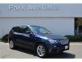 2016 Deep Sea Blue Metallic BMW X3 xDrive35i  photo #1