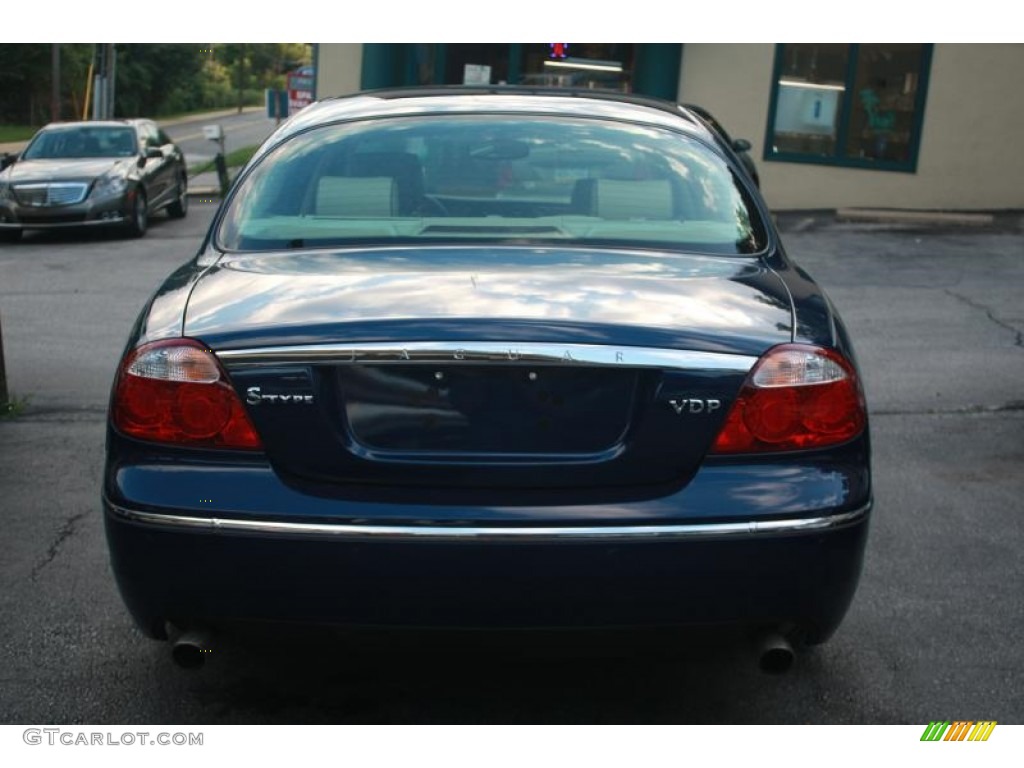2005 X-Type 3.0 - Pacific Blue Metallic / Barley photo #15