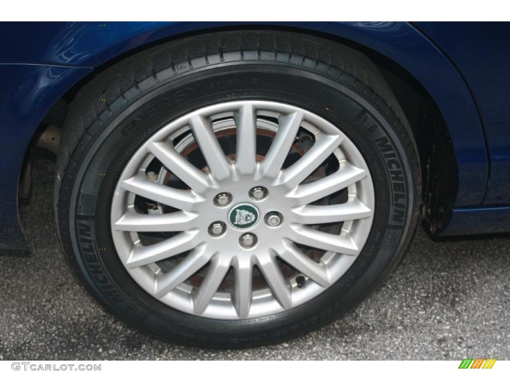 2005 X-Type 3.0 - Pacific Blue Metallic / Barley photo #18