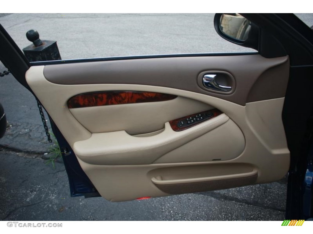 2005 X-Type 3.0 - Pacific Blue Metallic / Barley photo #22