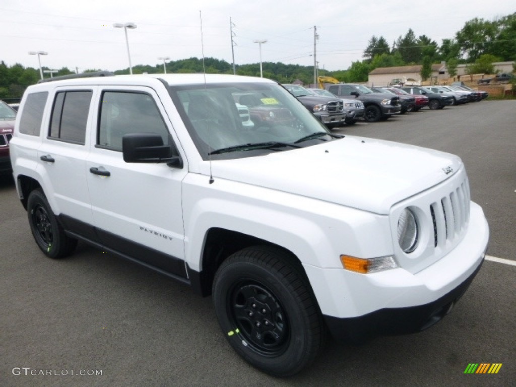 Bright White 2017 Jeep Patriot Sport 4x4 Exterior Photo #114853149