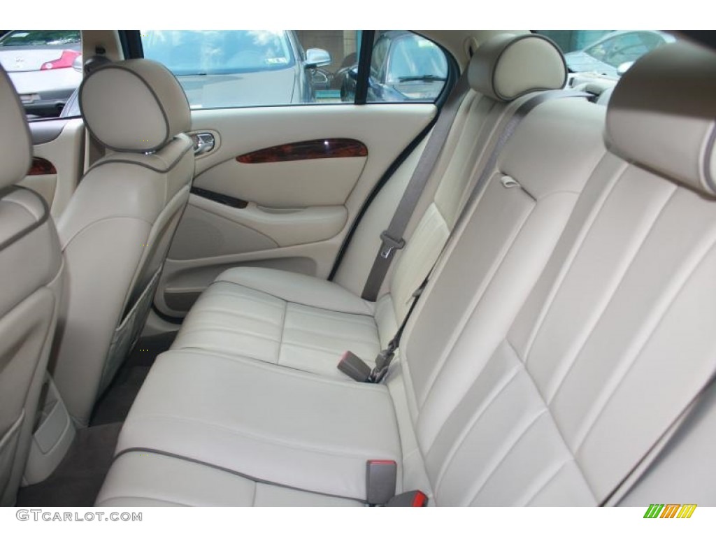 2005 X-Type 3.0 - Pacific Blue Metallic / Barley photo #37