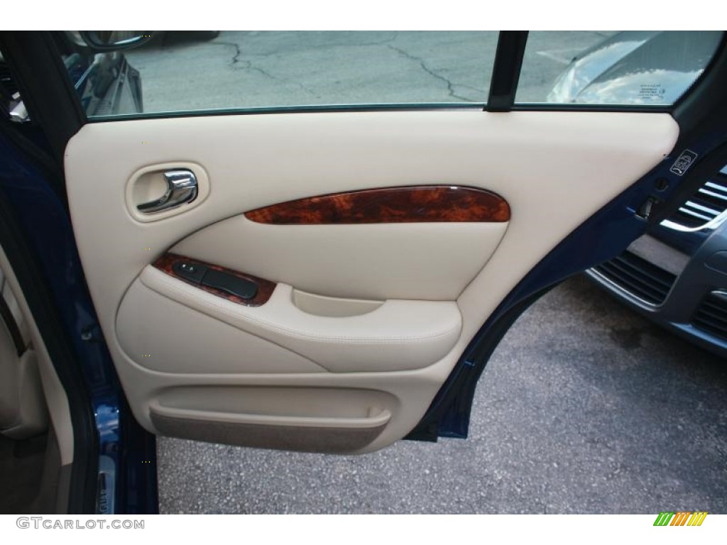 2005 X-Type 3.0 - Pacific Blue Metallic / Barley photo #43