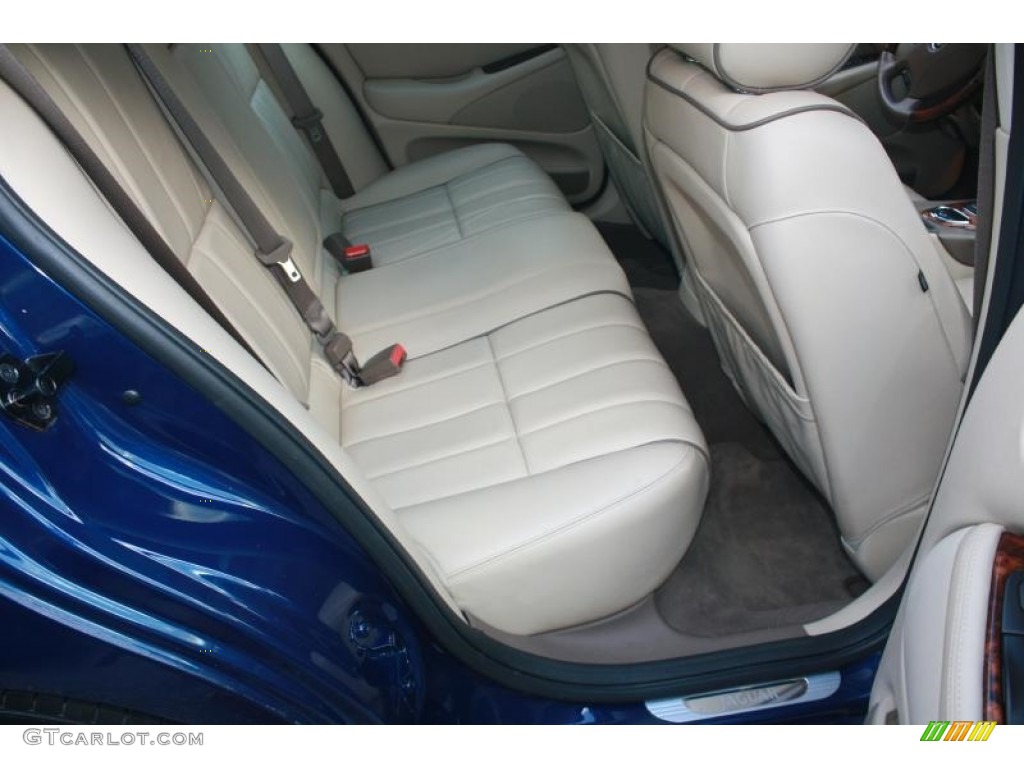 2005 X-Type 3.0 - Pacific Blue Metallic / Barley photo #45