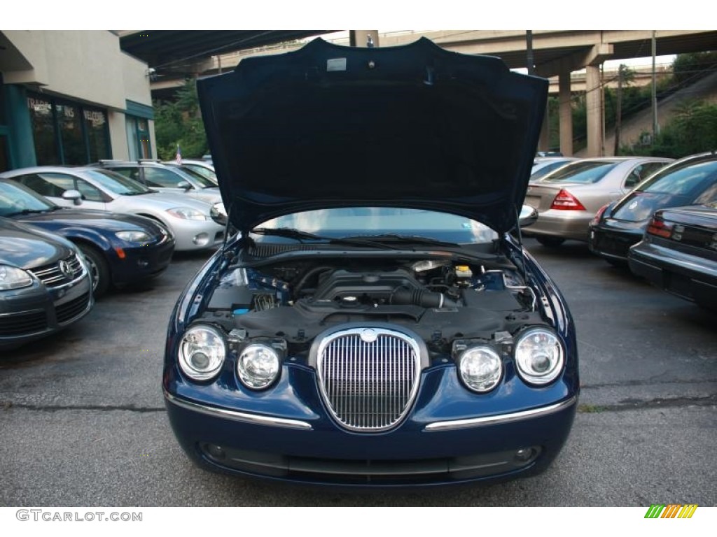2005 X-Type 3.0 - Pacific Blue Metallic / Barley photo #53