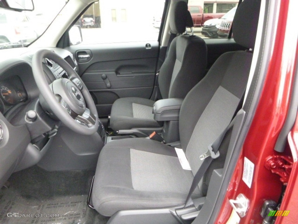 Dark Slate Gray Interior 2017 Jeep Patriot Sport 4x4 Photo #114853713