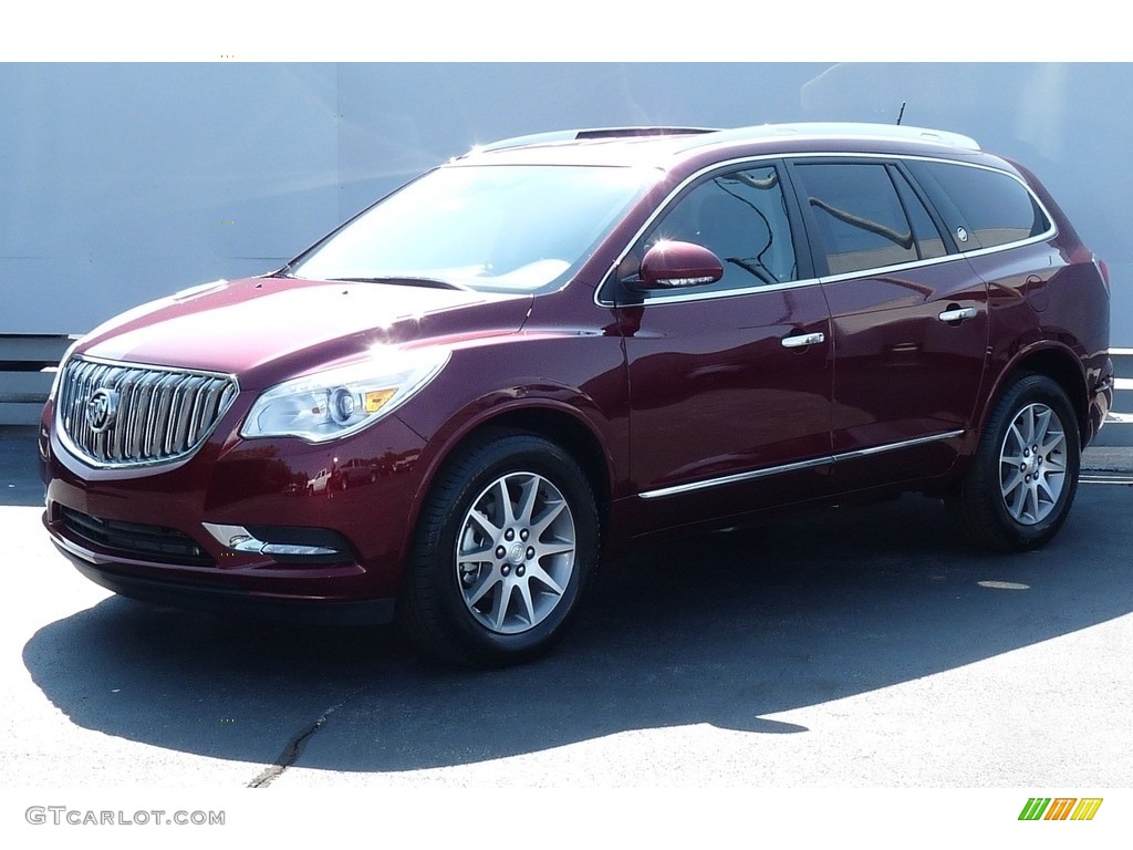 Crimson Red Tintcoat Buick Enclave