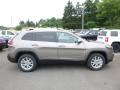 Light Brownstone Pearl 2017 Jeep Cherokee Latitude 4x4 Exterior