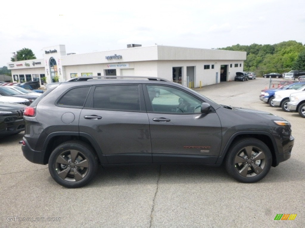 Granite Crystal Metallic 2017 Jeep Cherokee 75th Anniversary Edition 4x4 Exterior Photo #114856326