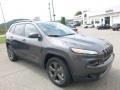 Granite Crystal Metallic 2017 Jeep Cherokee 75th Anniversary Edition 4x4 Exterior
