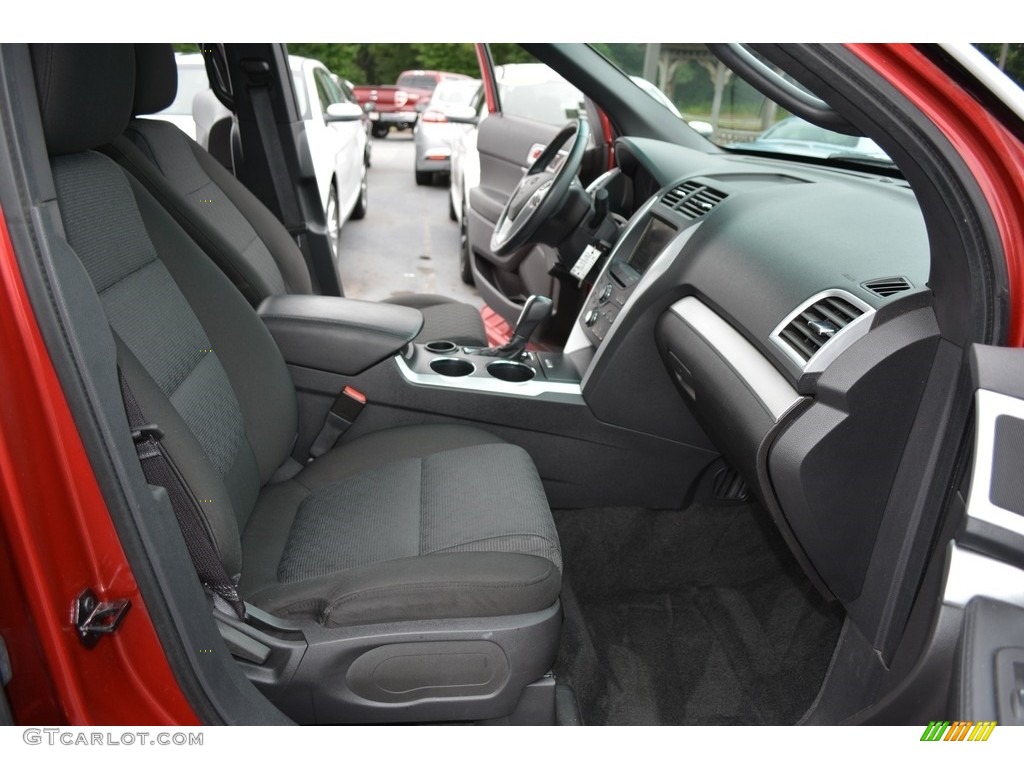 2011 Explorer XLT - Red Candy Metallic / Charcoal Black photo #16