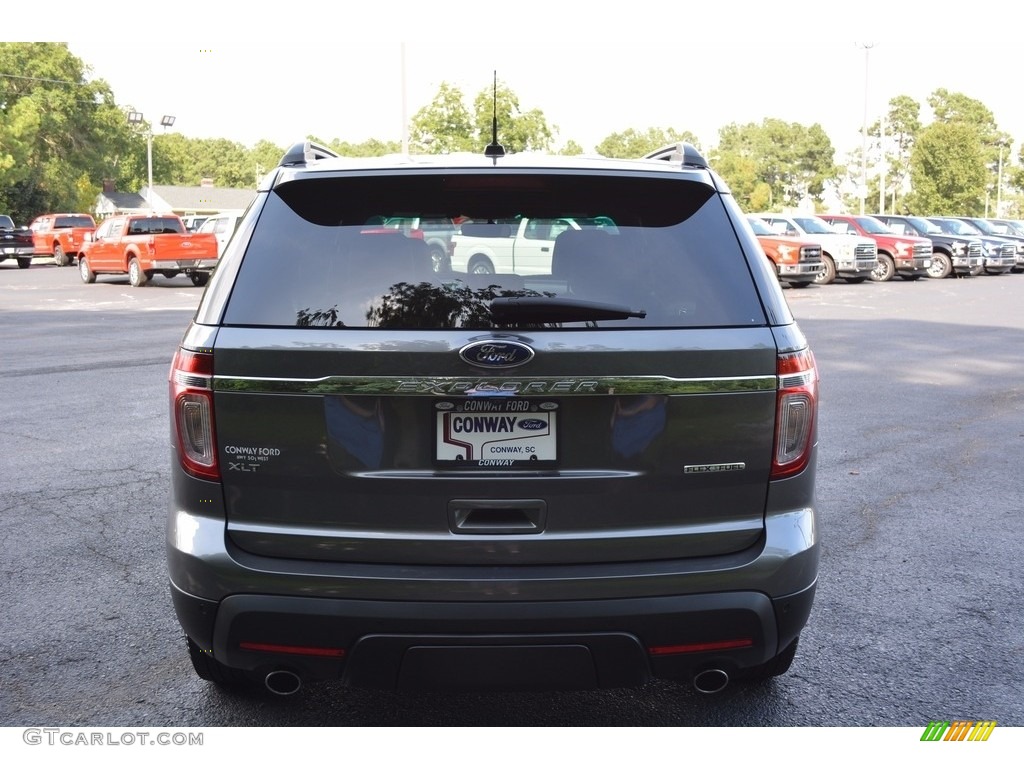 2014 Explorer XLT - Sterling Gray / Medium Light Stone photo #4