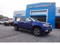 Laser Blue 2016 Chevrolet Colorado LT Crew Cab