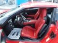 Adrenaline Red Interior Photo for 2017 Chevrolet Corvette #114862269