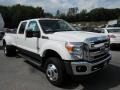 2016 Oxford White Ford F350 Super Duty Lariat Crew Cab 4x4 DRW  photo #7