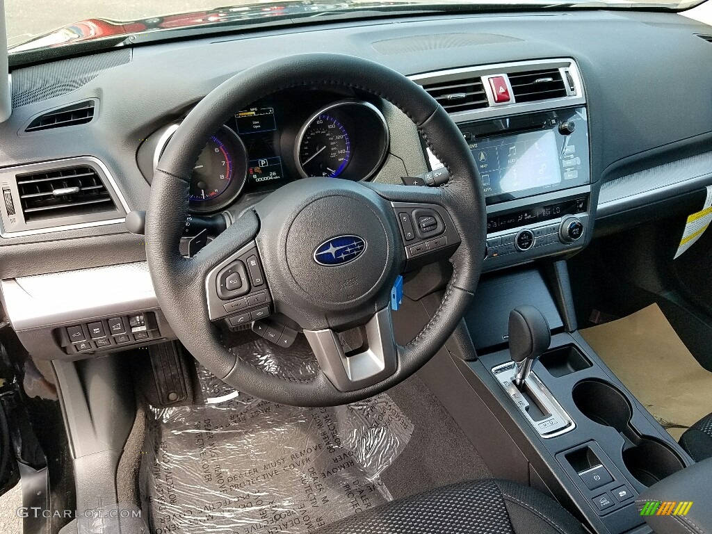 Slate Black Interior 2017 Subaru Outback 2.5i Premium Photo #114864977