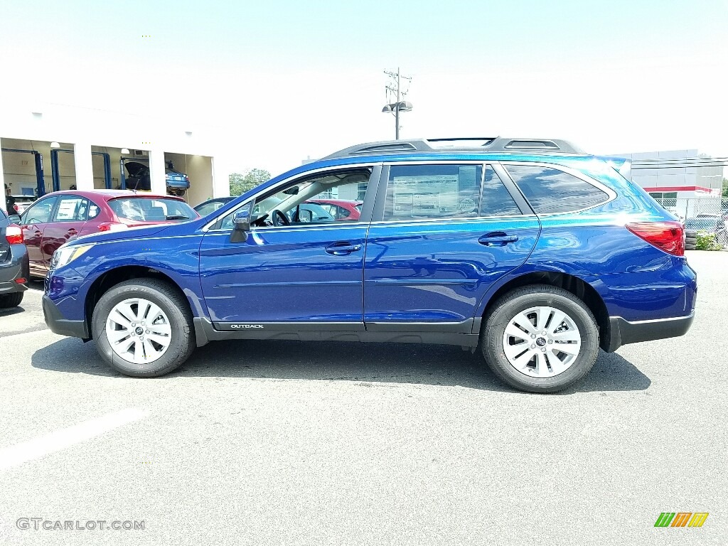 2017 Outback 2.5i Premium - Lapis Blue Pearl / Slate Black photo #3