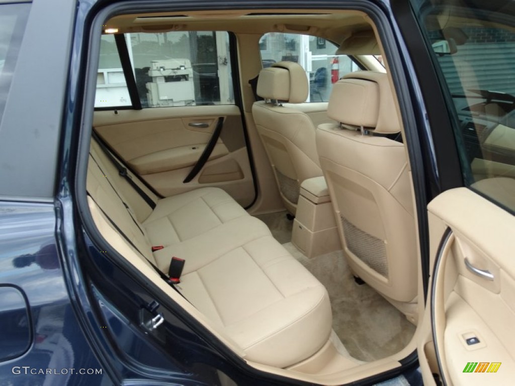 2008 X3 3.0si - Montego Blue Metallic / Sand Beige/Black Nevada Leather photo #15