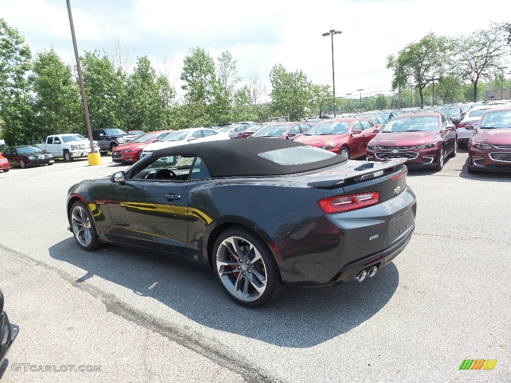 2017 Camaro SS Convertible 50th Anniversary - Nightfall Gray Metallic / 50th Anniversary Jet Black/Dark Gray photo #6
