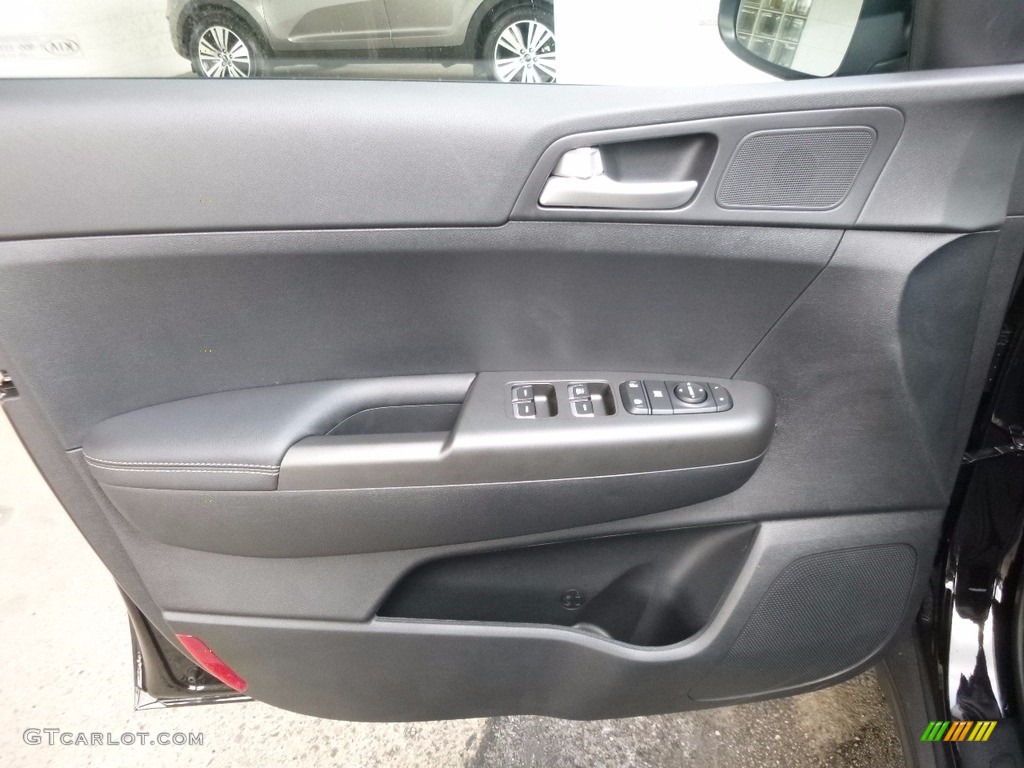 2017 Kia Sportage LX AWD Black Door Panel Photo #114867845