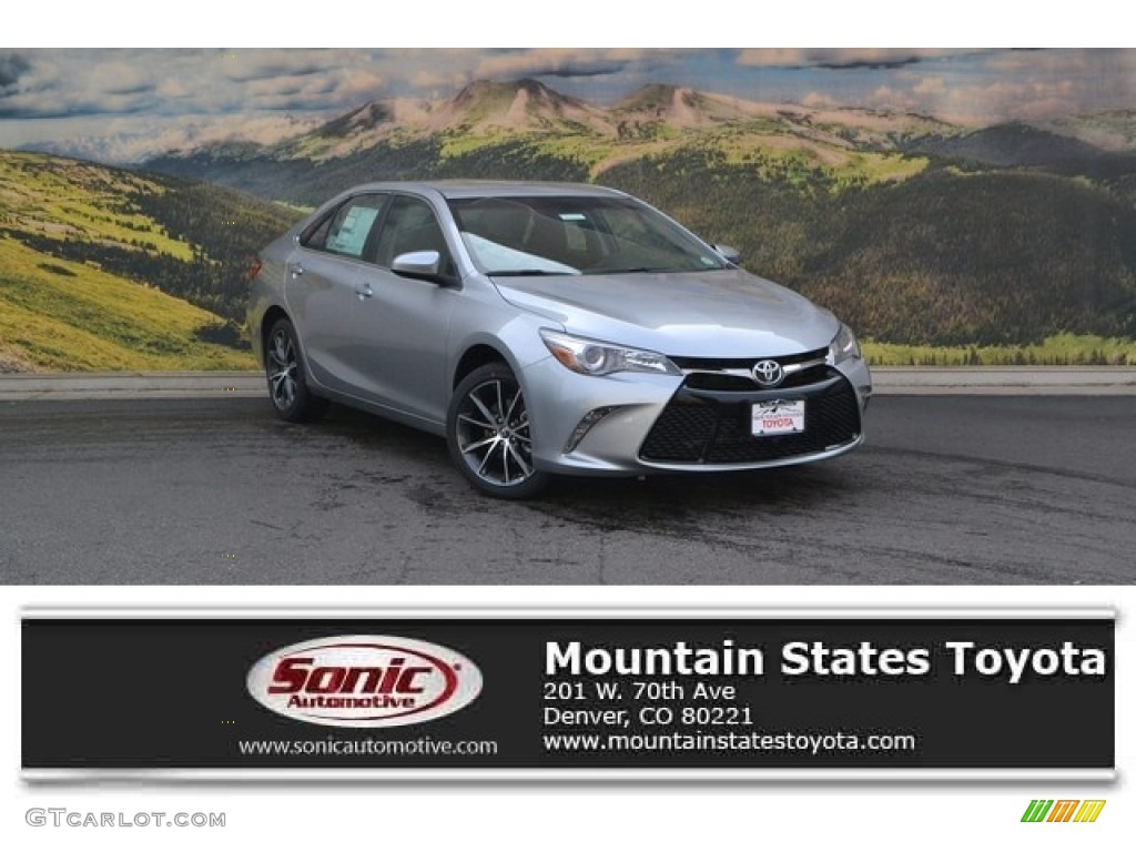 2017 Camry XSE - Celestial Silver Metallic / Black photo #1