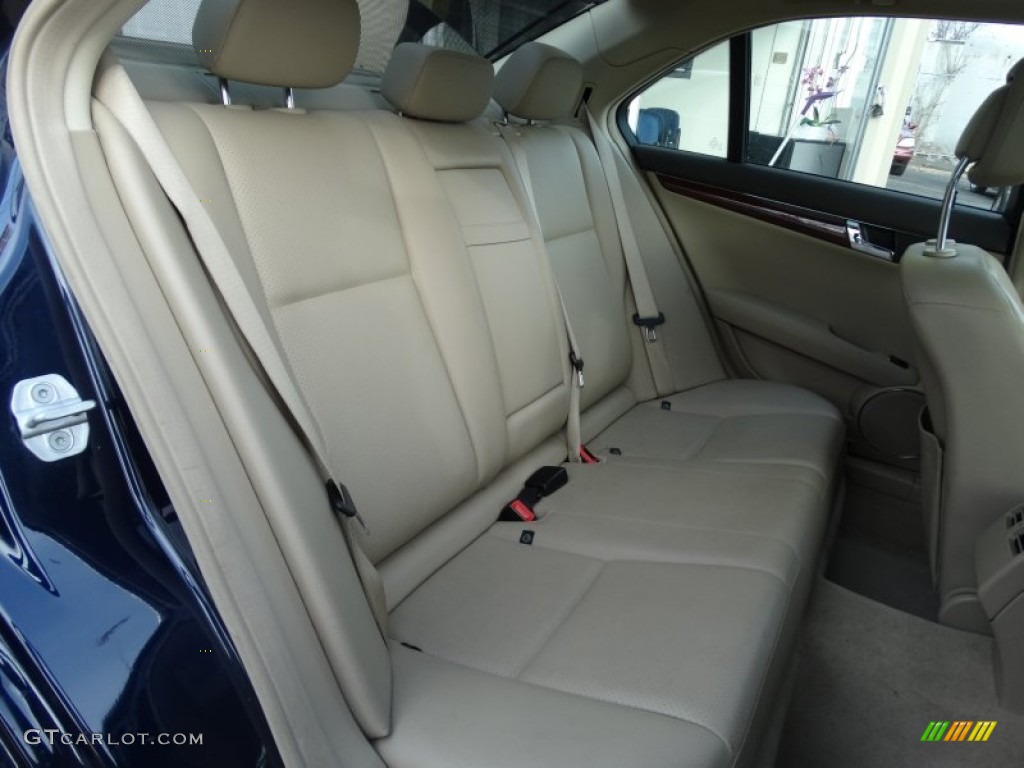 2011 C 300 Luxury 4Matic - Capri Blue Metallic / Almond/Mocha photo #19