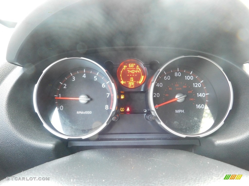 2010 Rogue SL AWD - Phantom White / Black photo #16