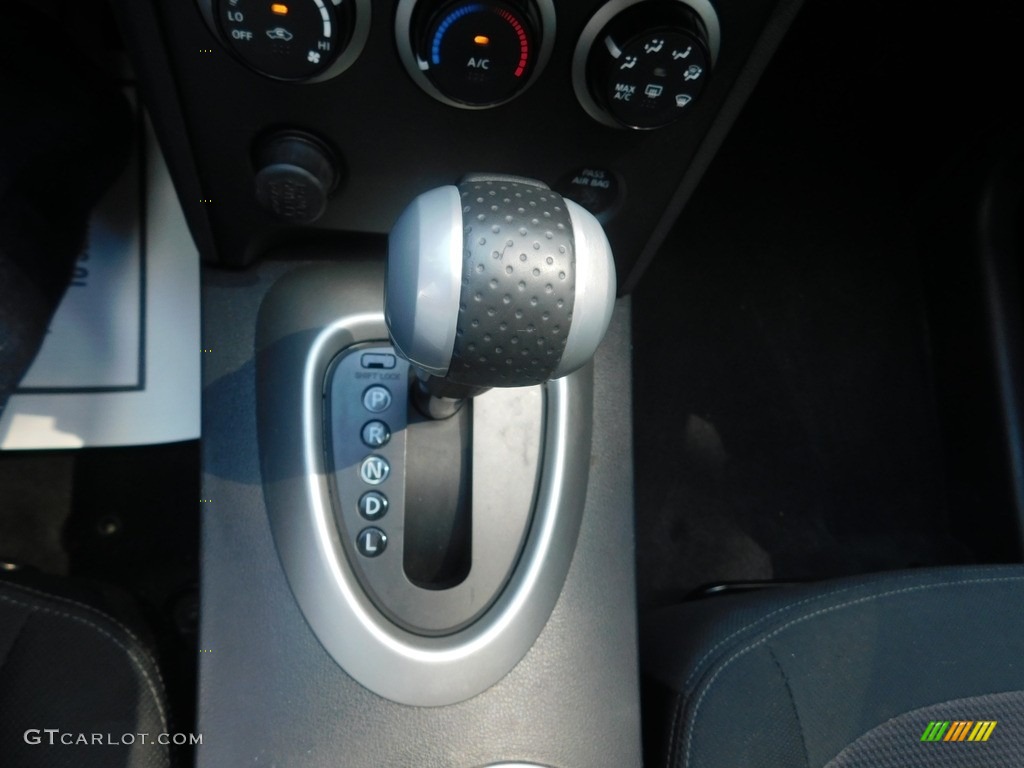 2010 Rogue SL AWD - Phantom White / Black photo #20