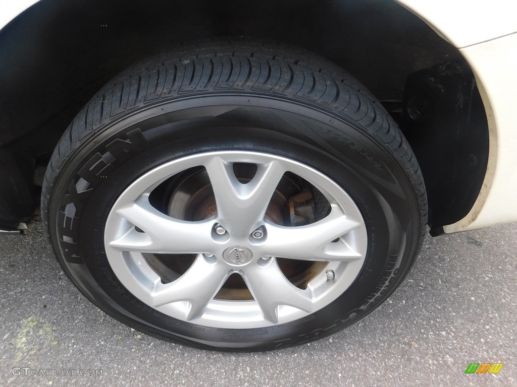 2010 Rogue SL AWD - Phantom White / Black photo #25