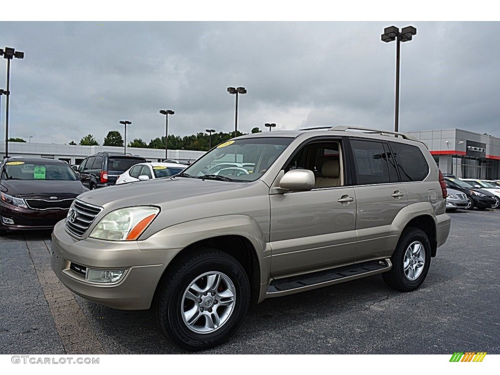 2005 GX 470 - Dorado Gold Pearl / Ivory photo #7