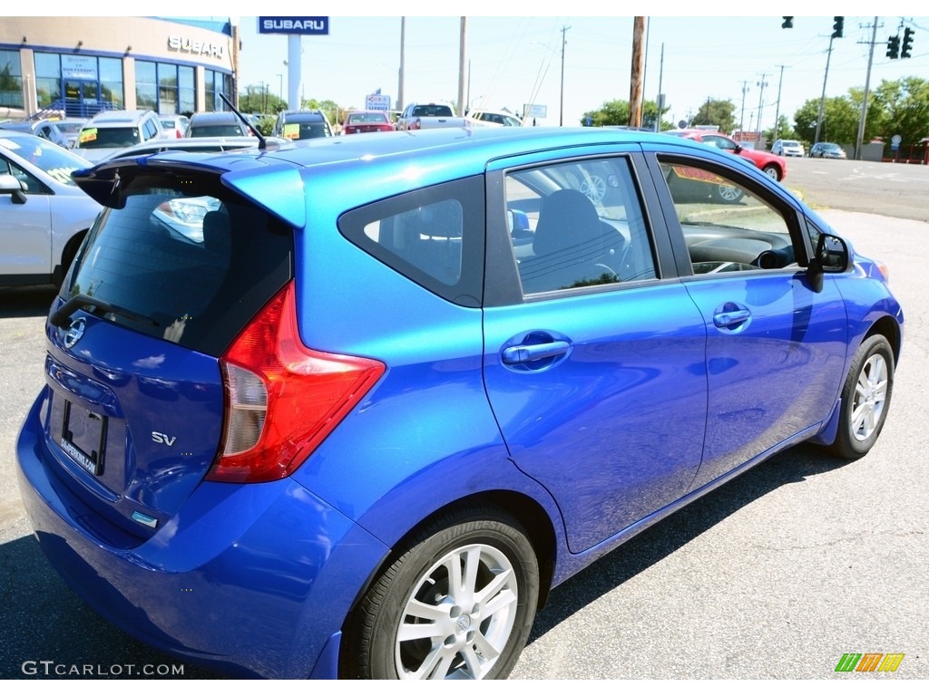 2014 Versa Note S - Metallic Blue / Wheat Stone photo #6