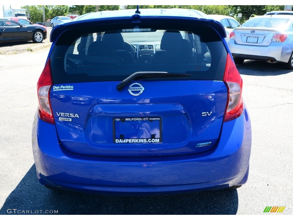 2014 Versa Note S - Metallic Blue / Wheat Stone photo #7