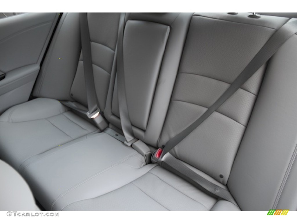 2017 Accord EX-L Sedan - Modern Steel Metallic / Gray photo #14