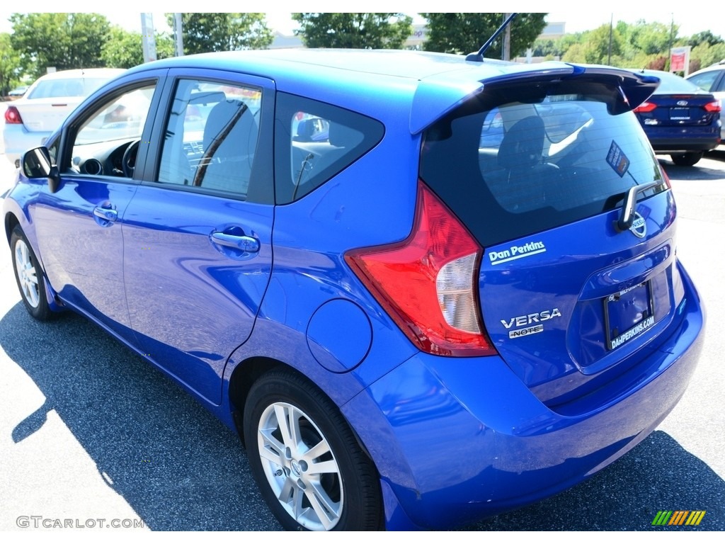 2014 Versa Note S - Metallic Blue / Wheat Stone photo #10