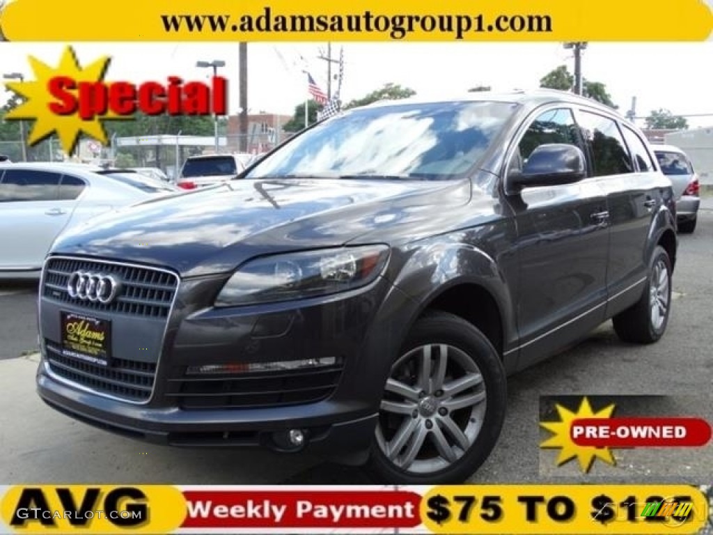 Lava Grey Pearl Effect Audi Q7