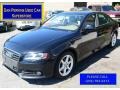 Phantom Black Pearl Effect 2009 Audi A4 2.0T quattro Sedan