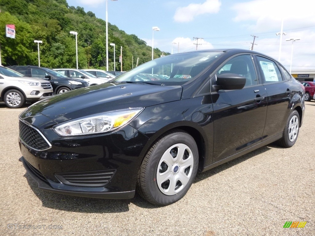 Shadow Black 2016 Ford Focus S Sedan Exterior Photo #114874784