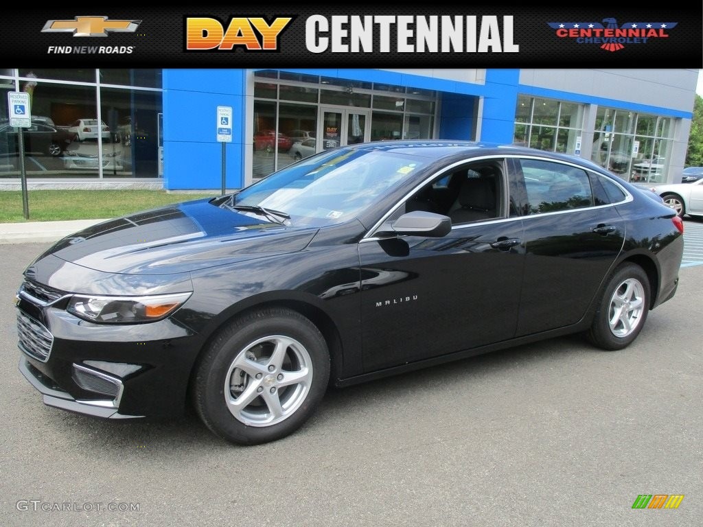 Mosaic Black Metallic Chevrolet Malibu