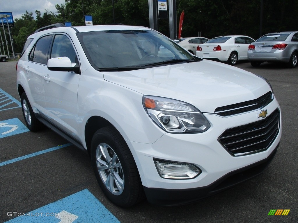 Summit White 2017 Chevrolet Equinox LT AWD Exterior Photo #114878444