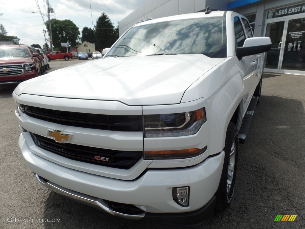 2017 Silverado 1500 LT Crew Cab 4x4 - Iridescent Pearl Tricoat / Cocoa/­Dune photo #3