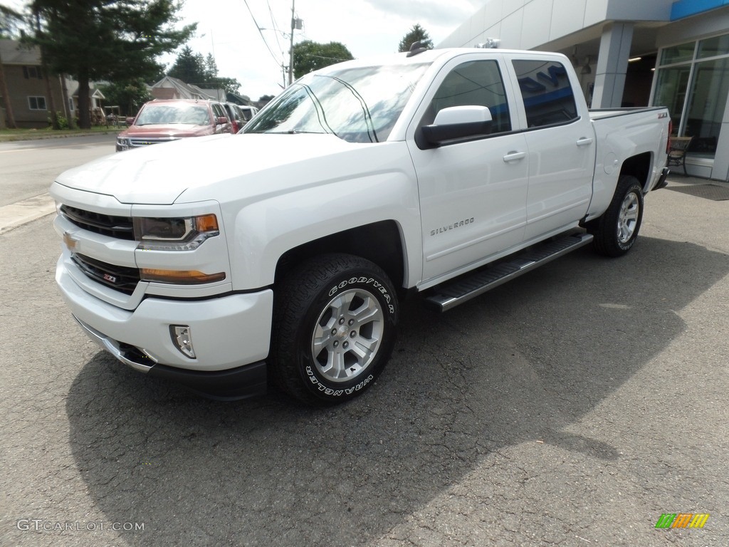 2017 Silverado 1500 LT Crew Cab 4x4 - Iridescent Pearl Tricoat / Cocoa/­Dune photo #4